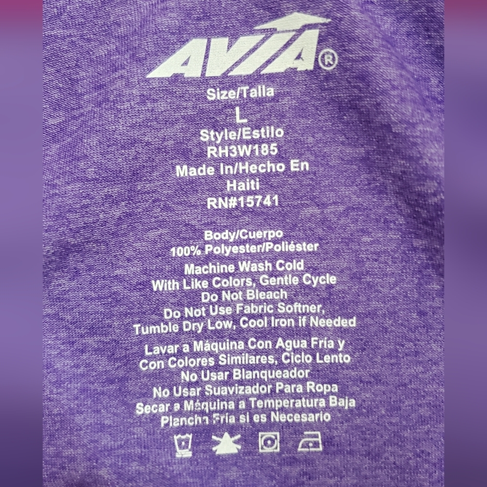 Avia Performance Tee Like New L - Picture 4 of 5